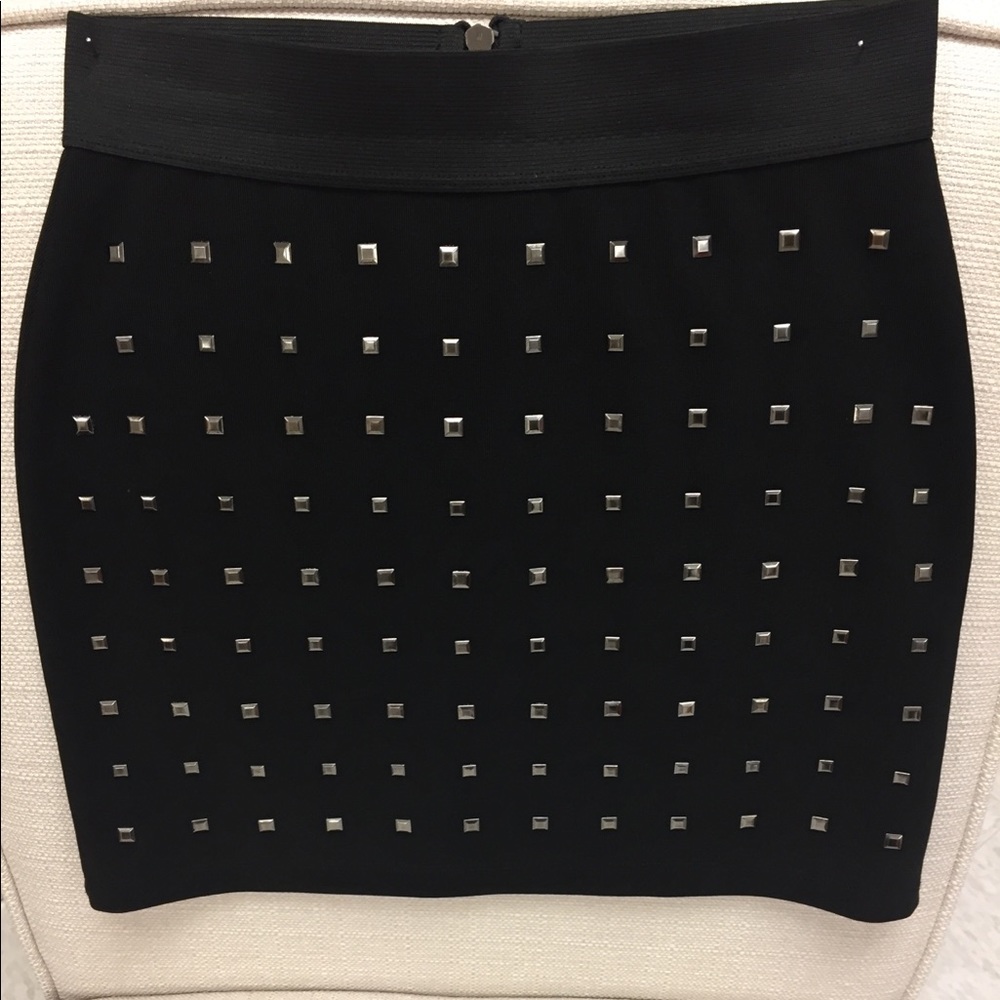 Romeo and Juliet black stud skirt